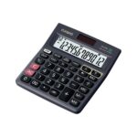 Casio MJ-120D Solar and Battery Powered Basic Calculator – Black