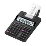 Casio HR-100RC Battery Powered Printing Calculator-Grey